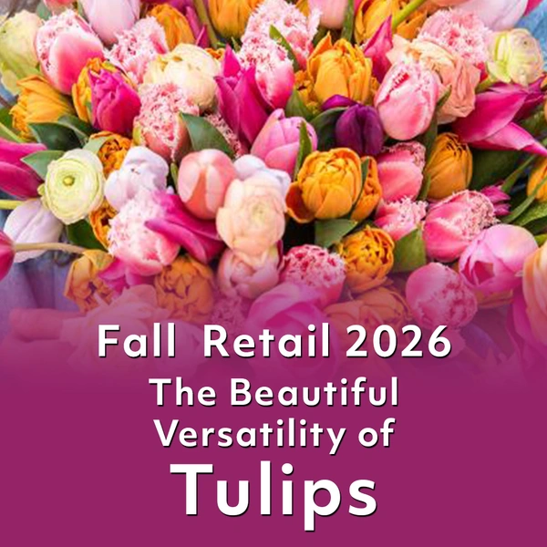 Fall Retail 2026 - The Beautiful Versatility of Tulips