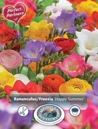 Blend Ranunc/Freesia Happy Summer | Capper 18 x 25